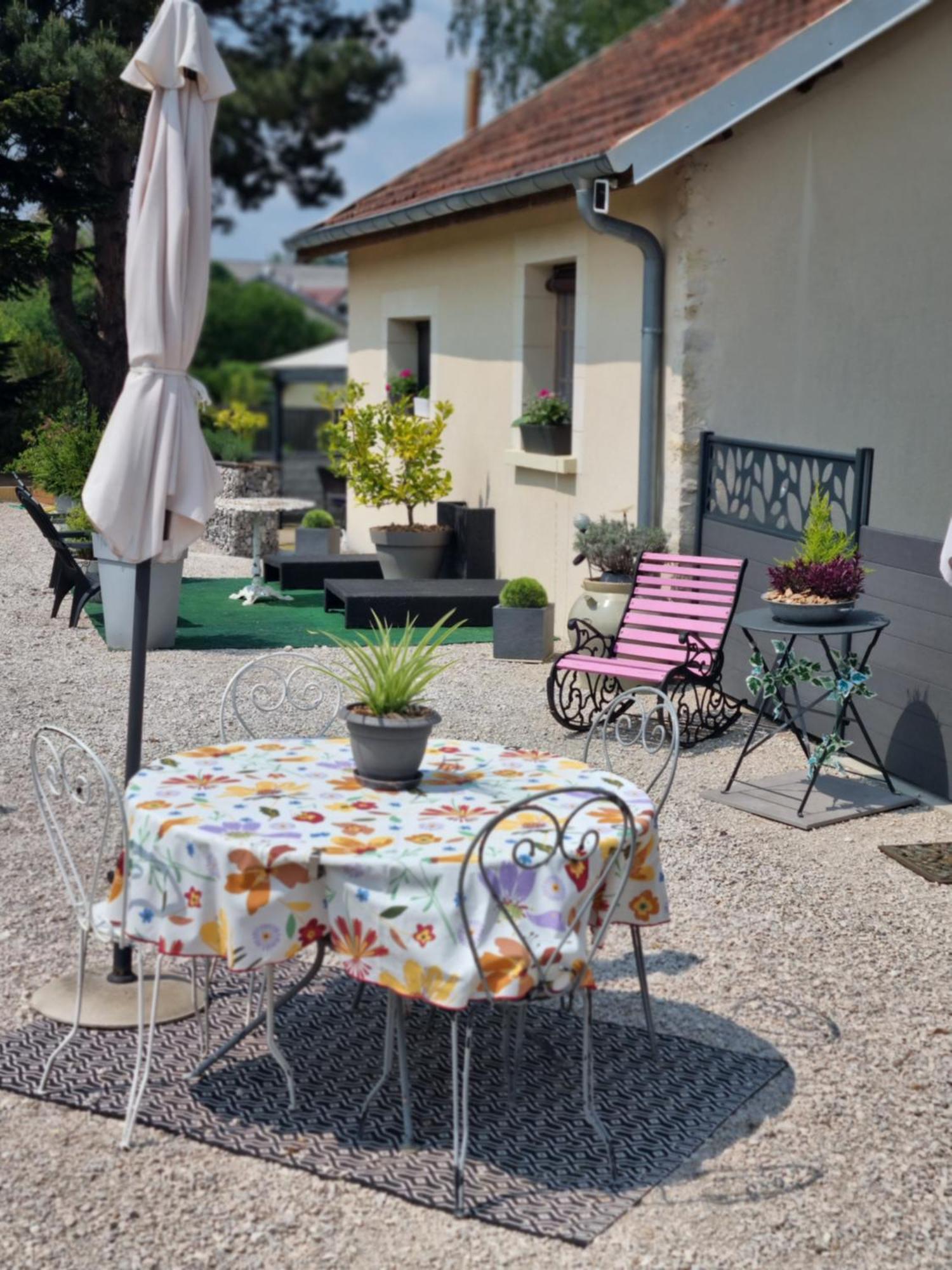 Chez Martine Et Laurent Le Tremblois Esterno foto